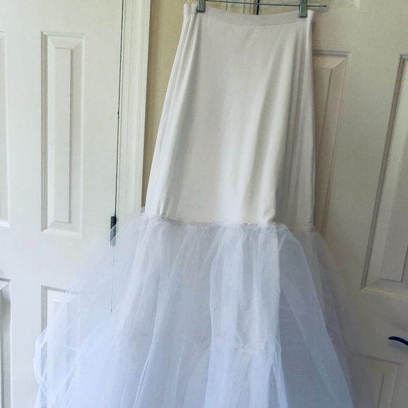 Strapless Tulle Ball Gown with Beaded Lace Bodice - Picture 8 of 12